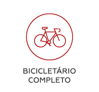 Bicicletário completo