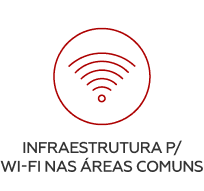 Infraestrutura para wi-fi nas áreas comuns