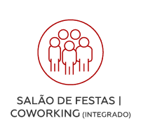 Salão de festas | Coworking (integrado)